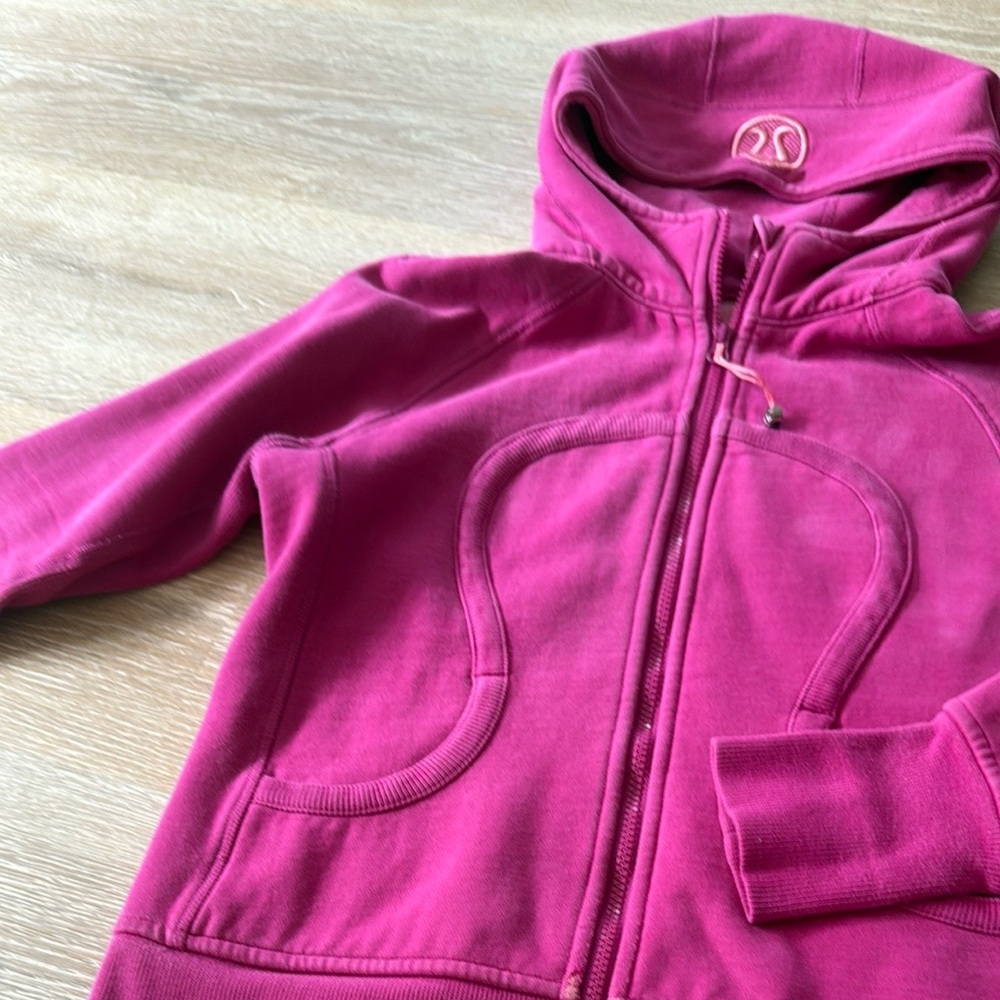 Lululemon Athletica Pink Zip-Up Hoodie
